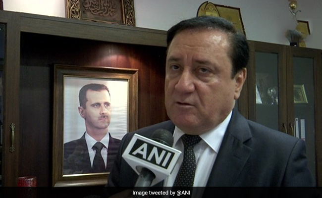 "Always With India": Syrian Envoy On Centre's Jammu And Kashmir Move