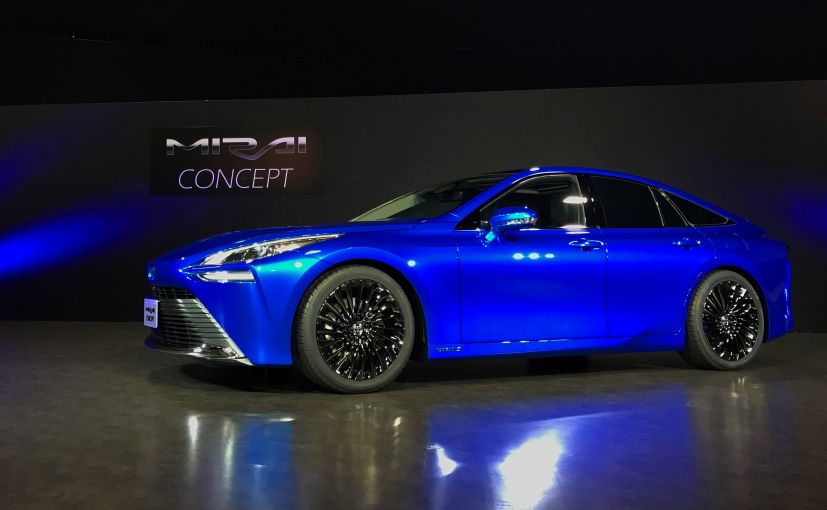 Toyota Unveils Revamped Mirai Hydrogen Sedan To Take On Tesla