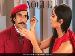 How Katrina Kaif's Makeup Skill Helped Ranveer Singh Achieve 'Unprecedented Level Of Hotness' How Katrina Kaif's Makeup Skill Helped Ranveer Singh Achieve 'Unprecedented Level Of Hotness'