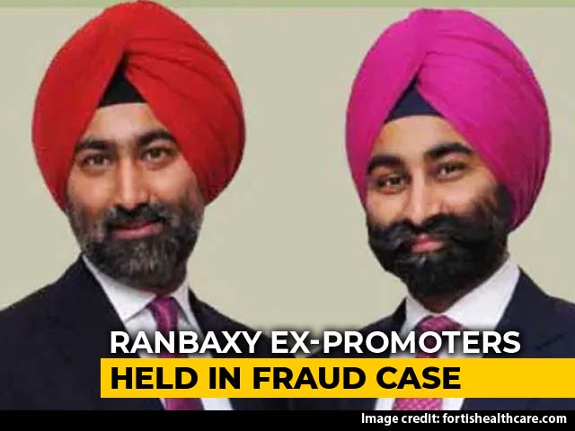 Ranbaxy Ex-Promoters Malvinder, Shivinder Singh Arrested In Fraud Case