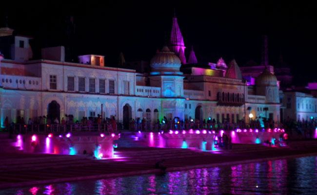 Over 5 Lakh Diyas For Yogi Adityanath's Ayodhya "<i>Deepotsav</i>"