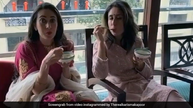 This Is What Karisma and Kareena Kapoor Gorged On Post Their Diwali Lunch