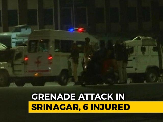 Terrorists Attack CRPF Team With Grenade In Srinagar, 6 Injured