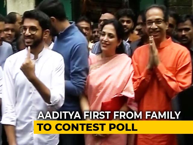 Maharashtra Election 2019: Thackeray Family Votes In Mumbai