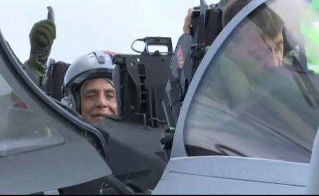 Live Updates: Rajnath Singh Flies Sortie On Rafale Aircraft In France