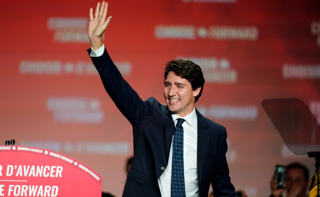 Canada's Justin Trudeau To Remain In Power But With Minority Government