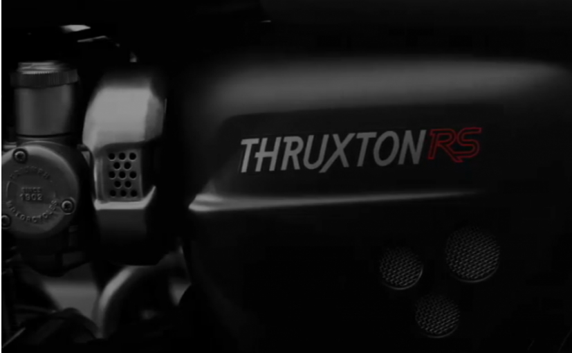 Triumph Thruxton RS Teased Ahead Of Unveil