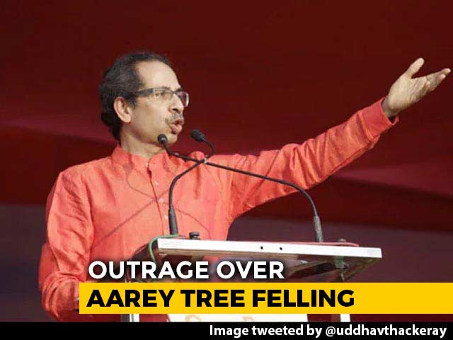 "Will Deal With Murderers": Sena's Uddhav Thackeray Backs Aarey Protest