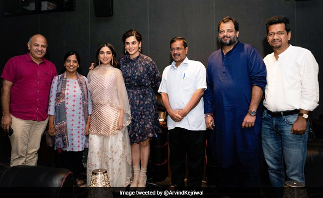 Arvind Kejriwal Watched Taapsee Pannu And Bhumi Pednekar's <i>Saand Ki Aankh</i>. His Verdict Arvind Kejriwal Watched Taapsee Pannu And Bhumi Pednekar's <i>Saand Ki Aankh</i>. His Verdict