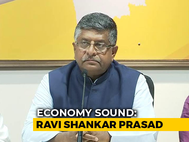 "3 Films Made 120 Crore In A Day": Ravi Shankar Prasad Says Economy Fine
