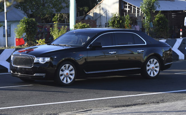 In India, Xi Jinping Travels In China-Made "Hongqi" Instead Of Chopper