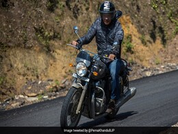 Watch: Arunachal Pradesh Chief Minister Rides Interceptor 650 To Promote Tourism Watch: Arunachal Pradesh Chief Minister Rides Interceptor 650 To Promote Tourism