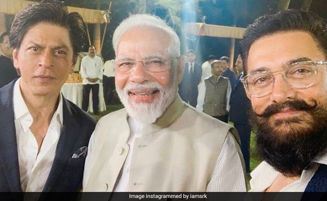 Shah Rukh Khan And Other Celebs Share Pics From Prime Minister Narendra Modi's Gandhi Event