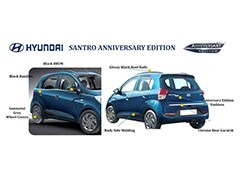 Hyundai Santro Anniversary Edition To Be Launched Soon; Prices To Start At Rs. 5.17 lakh Hyundai Santro Anniversary Edition To Be Launched Soon; Prices To Start At Rs. 5.17 lakh