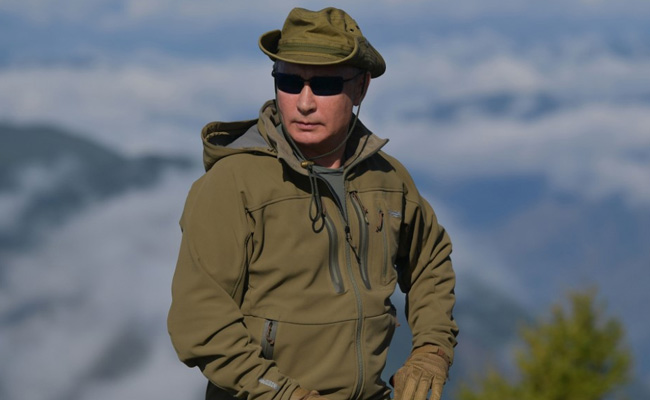 Vladimir Putin Spends Birthday Foraging Wild Mushrooms In Siberia