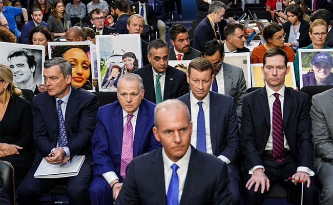 "We've Made Mistakes," Boeing CEO Tells US Lawmakers At Hearing