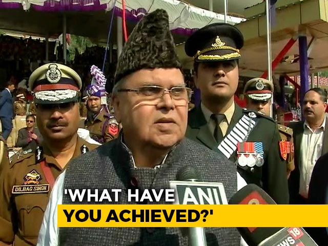 Post-Terror Camp Strike, J&K Governor's Message For "Boys Roaming Around"