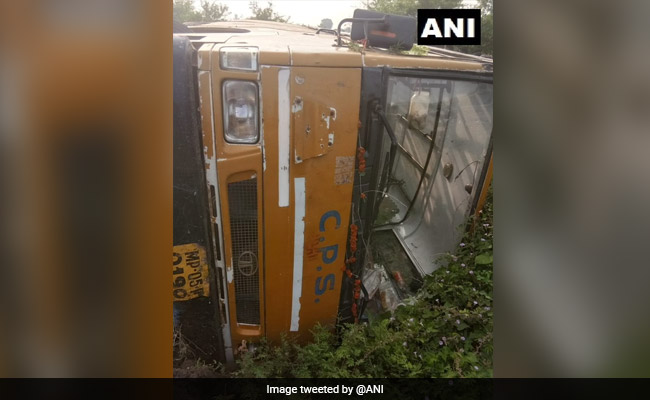 School Bus Overturns In Madhya Pradesh, 22 Students Injured