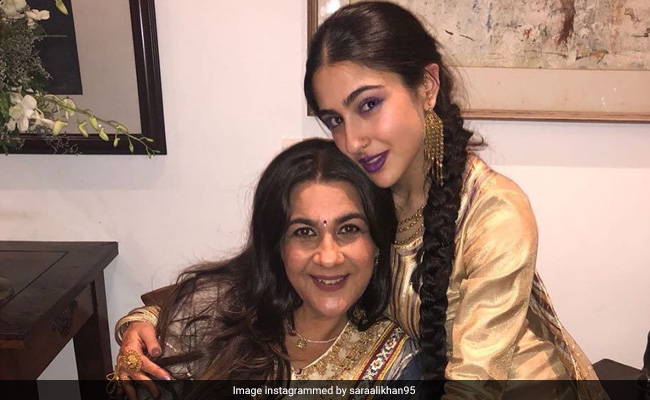 Seen Sara Ali Khan's 'Woman Crush Wednesday' Post, Featuring Mom Amrita Singh?