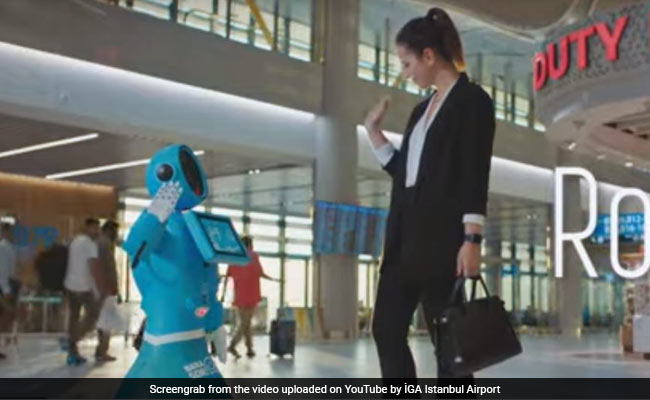 Turkey Turns To Humanoid Robots For Istanbul's New Airport