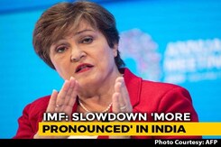 Effects Of Global Economic Slowdown "More Pronounced" In India: IMF Chief Effects Of Global Economic Slowdown "More Pronounced" In India: IMF Chief
