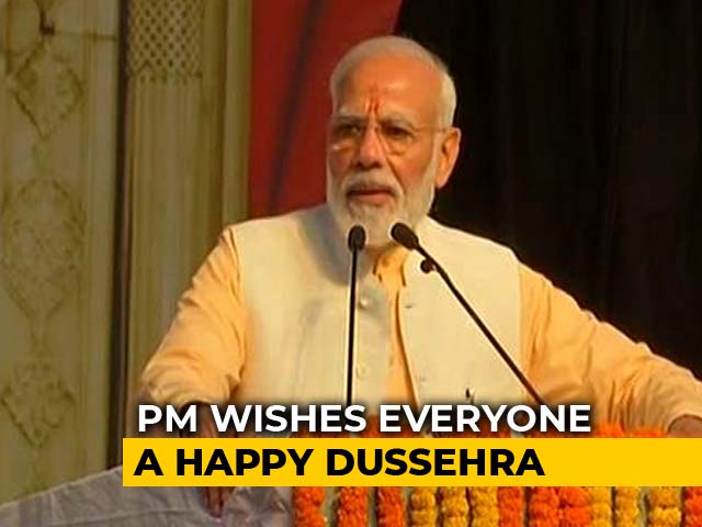 Festivals Bring Us Together, Says PM Modi At Dussehra Event