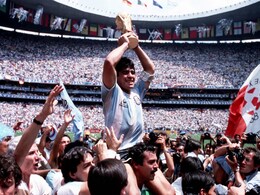 Diego Maradona 'Hand Of God' Ball Fetches GBP 2 Million At Auction