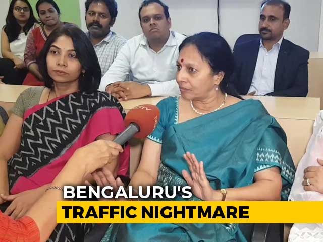 Bengaluru Nightmare: Bad Roads, Heavy Traffic