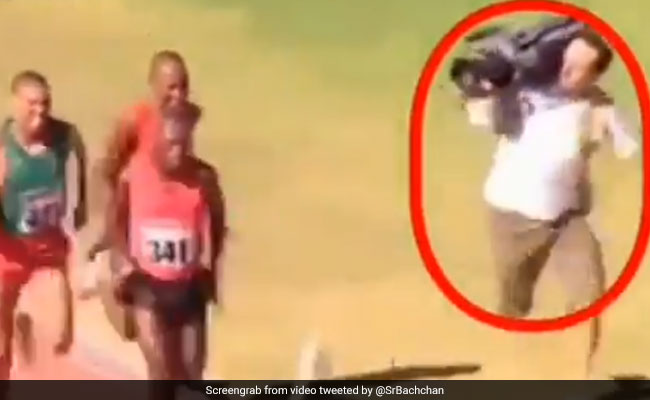 Viral Video: एथलीट्स को कवर करने के लिए कैमरामैन ने लगाई ऐसी दौड़, खुद बन बैठा 'विनर', अमिताभ ने शेयर किया वीडियो