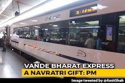 "Navratri Gift" For Jammu, Says PM On Launch Of New Vande Bharat Express "Navratri Gift" For Jammu, Says PM On Launch Of New Vande Bharat Express