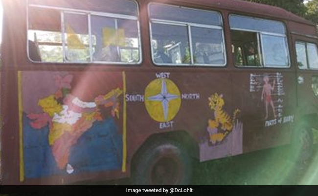 "Classroom On Wheels" In Arunachal District Is Getting Students To School