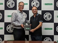 MG Motor Partners With eChargeBays To Set-up Charging Stations For ZS EV Customers