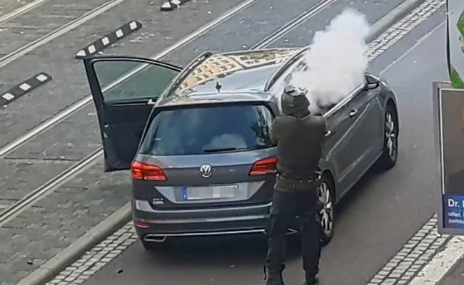 "Sorry Guys," Germany Shooter Tells Livestream Audience As Gun Misfires