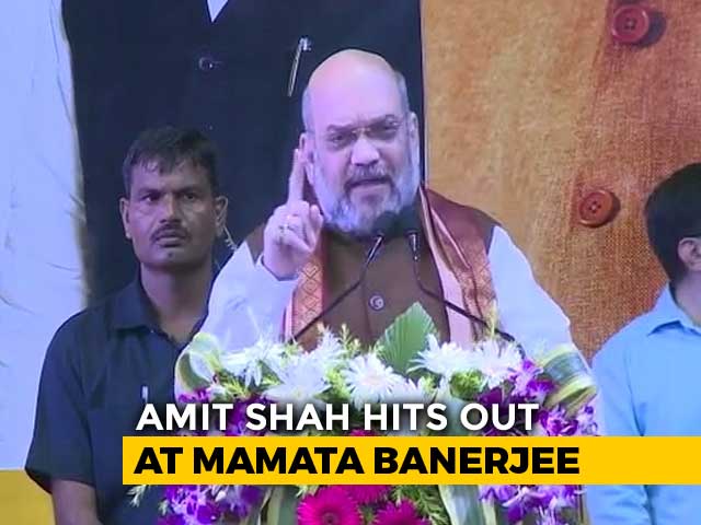 BJP Not An "Outsider": In Kolkata, Amit Shah Cites Syama Prasad Mookerjee