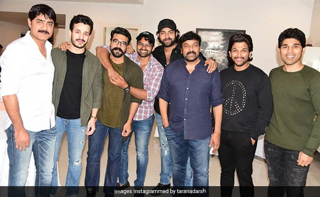 <i>Sye Raa Narasimha Reddy</i> Collects 100 Crore Worldwide, Chiranjeevi Parties With Family And Friends