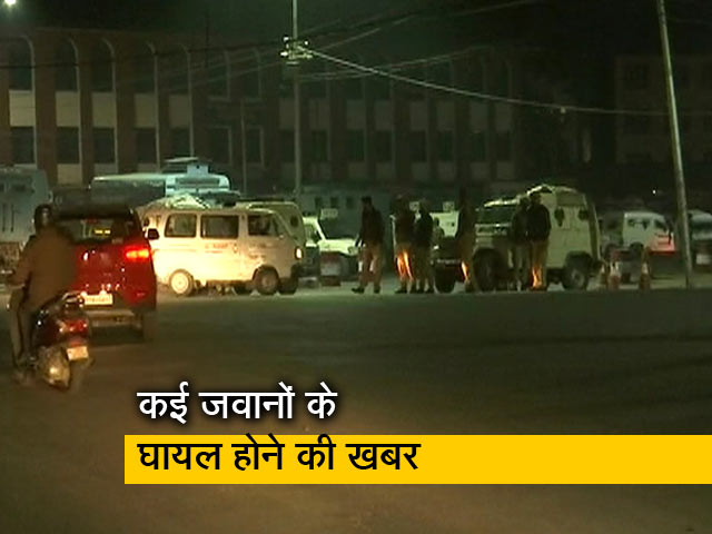 CRPF काफिले पर आतंकियों ने किया ग्रेनेड अटैक