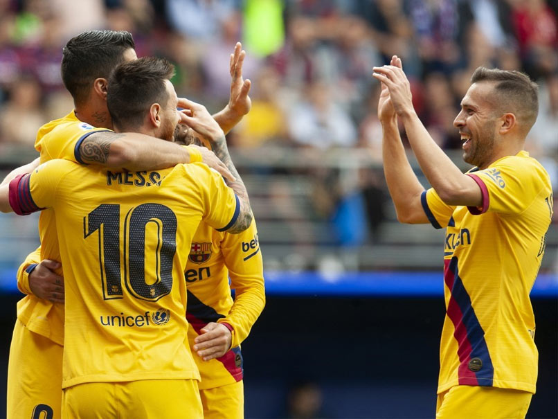 Barcelona vs Eibar: Lionel Messi, Luis Suarez And Antoine Griezmann Star In Barcelona's La Liga Win Over Eibar