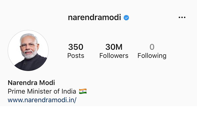 PM Modi's Instagram Followers Reach 30 Million, Ahead Of Trump, Obama