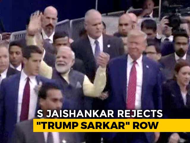 "Look Carefully At What PM Said": S Jaishankar Rejects "Trump <i>Sarkar</i>" Row