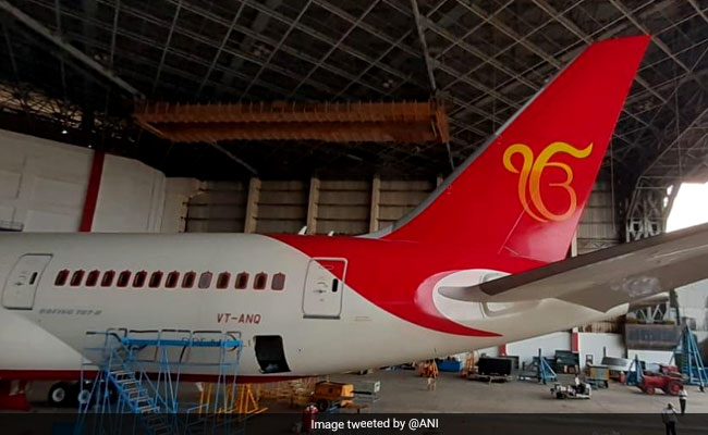 Air India Paints Sikh Symbol On Aircraft In Tribute To Guru Nanak