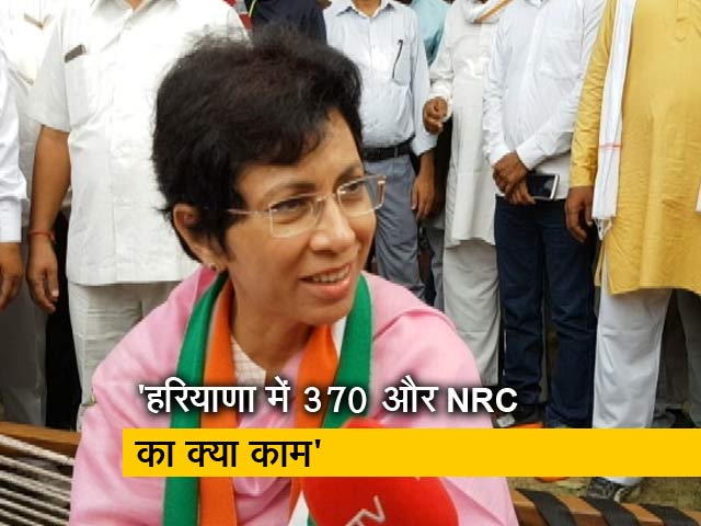 370 को लेकर पीएम की चुनौती पर बोलीं कांग्रेस नेत्री कुमारी शैलजा