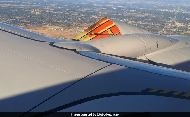 Terrifying Footage Shows Plane Engine Shaking Violently Mid-Air