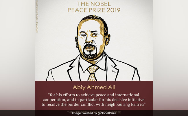 इथियोपिया के प्रधानमंत्री अबी अहमद अली को मिला Nobel Peace Prize 