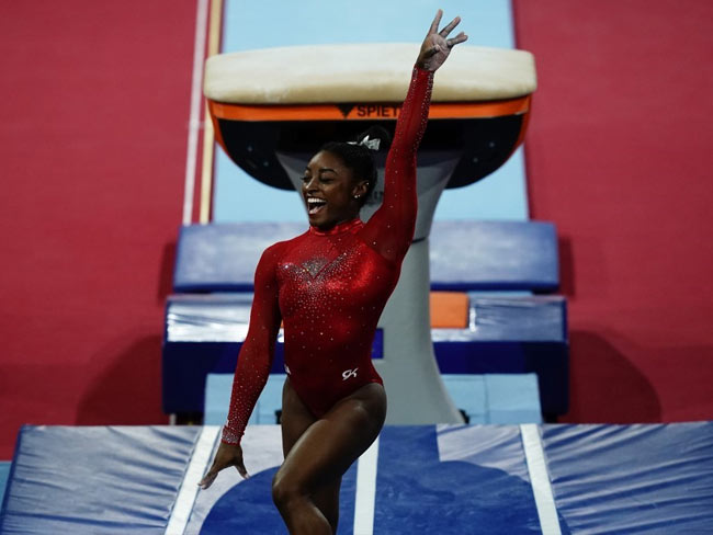 Simone Biles Wins Record-Equalling 23rd World Championship Medal