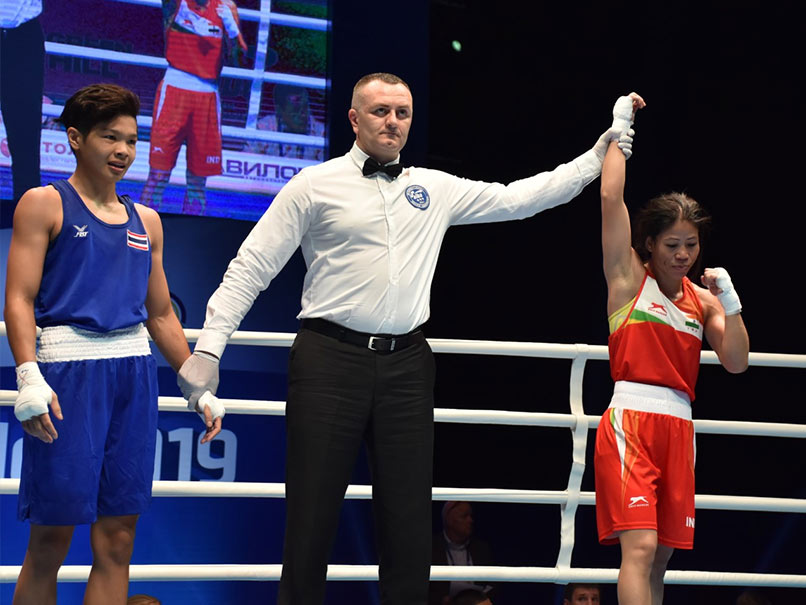 Women's World Boxing Championships: Mary Kom Beats Jutamas Jitpong To Enter Quarter-Finals, Saweety Boora Knocked Out
