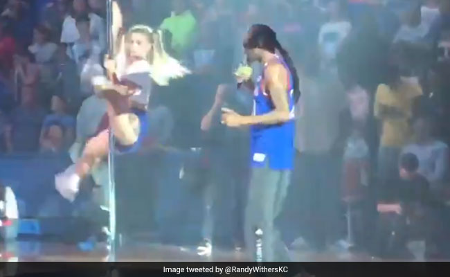 Snoop Dog Uses Pole Dancers, Shoots Money Gun At School Performance