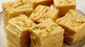 Ahead Of Diwali, Video Showing Soan Papdi Preparation Goes Viral Online