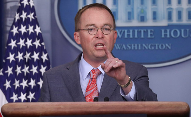 "I Can't Stay": Trump's Ex-Chief Of Staff Quits After US Capitol Attack