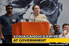 "Mahatma's Soul Would Be Pained": Sonia Gandhi's Swipe At Government "Mahatma's Soul Would Be Pained": Sonia Gandhi's Swipe At Government