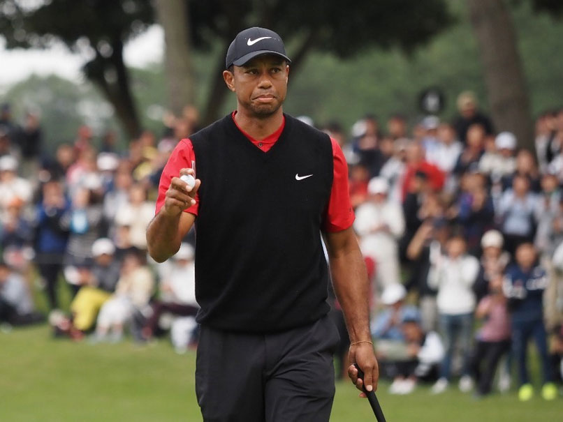 Tiger Woods On Brink Of PGA Tour Win Record As Play Suspended In Japan